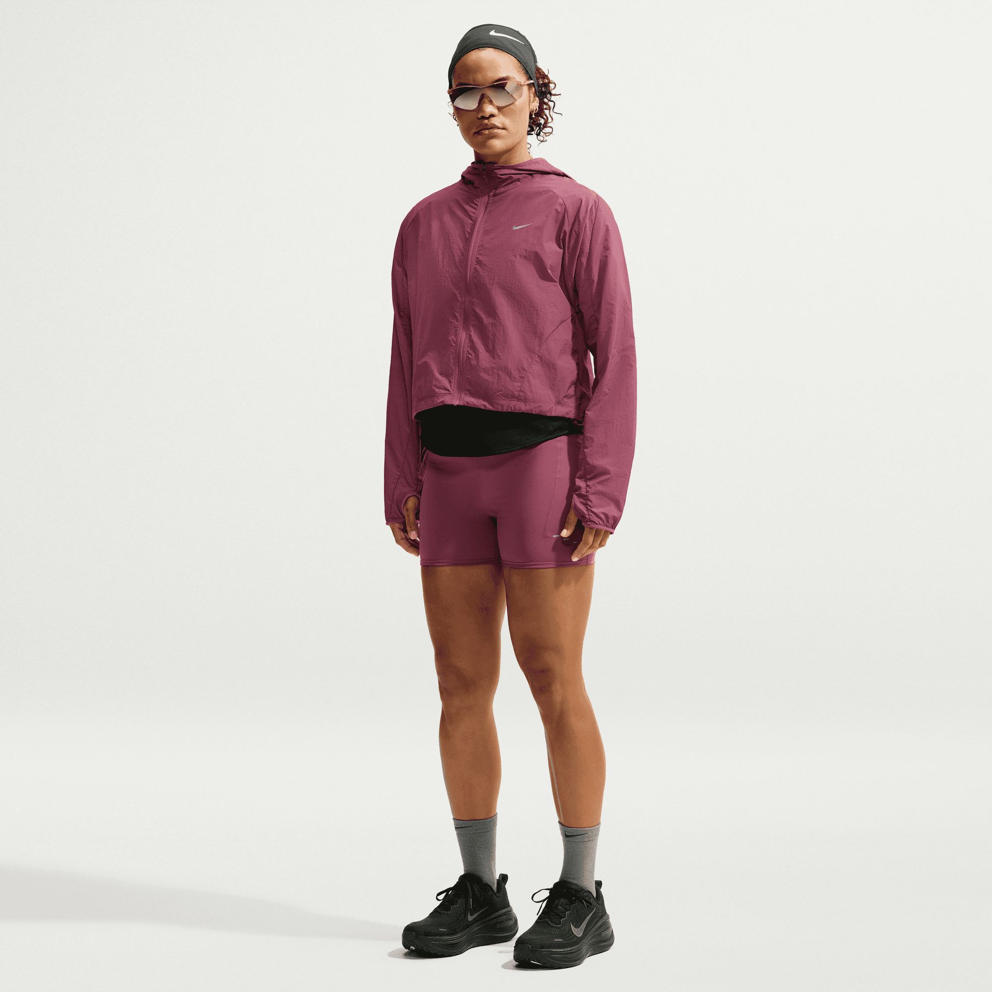 Nike Women's Tempo Repel UV Water-Repellent Running Jacket