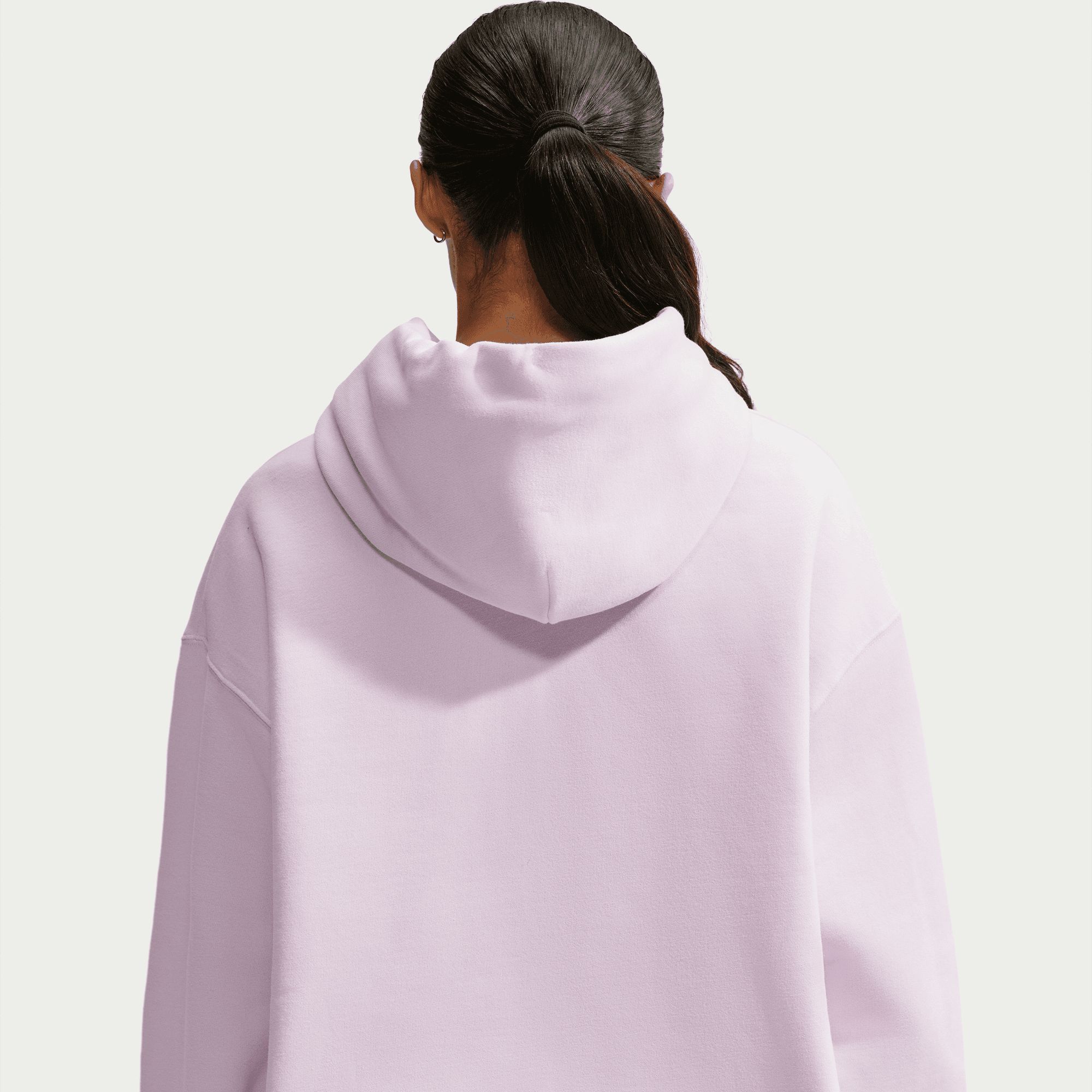 Nike Women's Studio Full Zip Oversized Fleece Hoodie