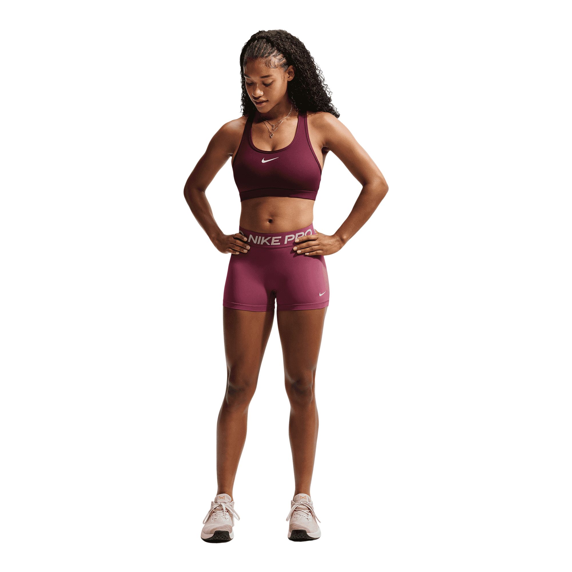Nike Pro Women's 365 Mid-Rise 3 Inch Shorts