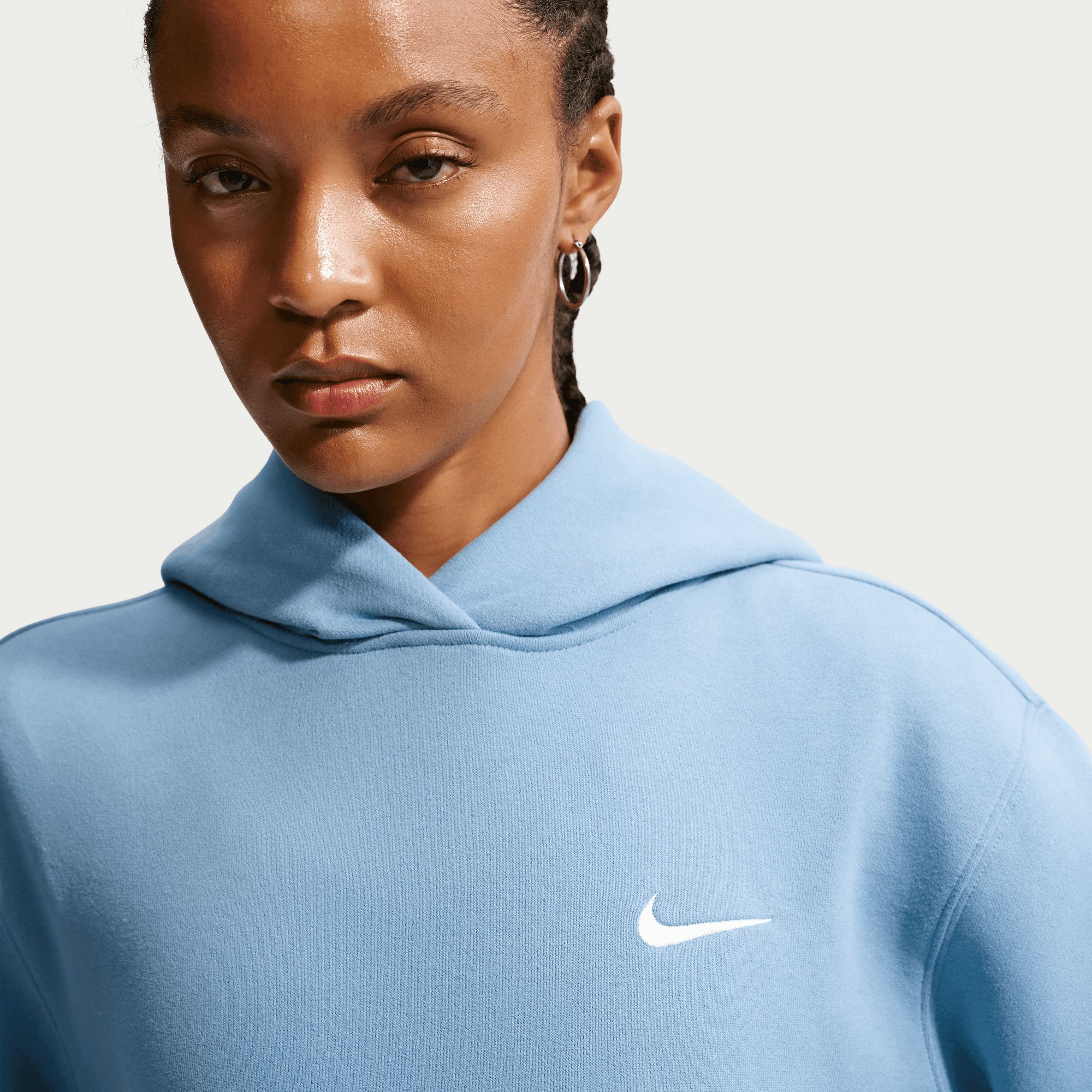 Nike Women's Studio Fleece Standard Pullover Hoodie