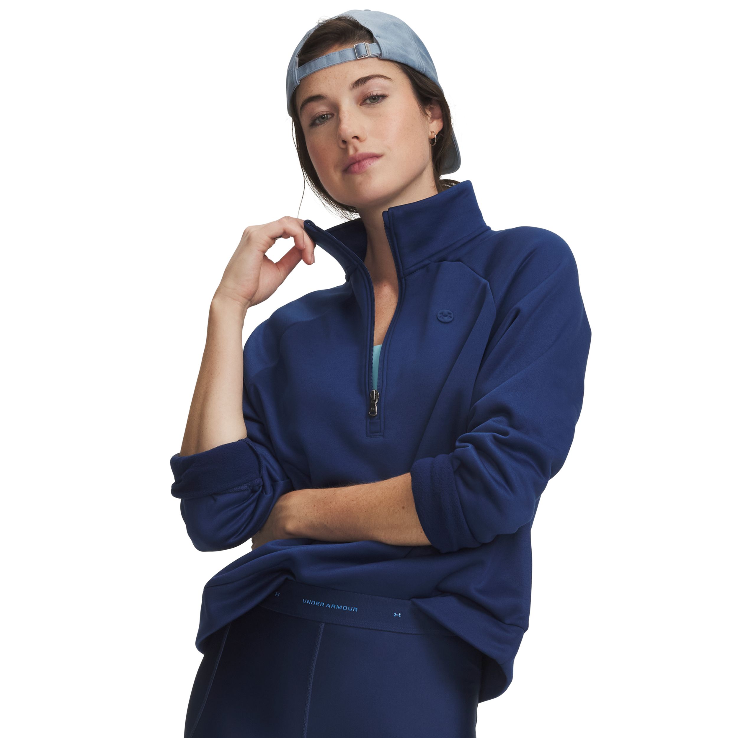 Under Armour Women's Armour Fleece 1/2 Zip Long Sleeve Top