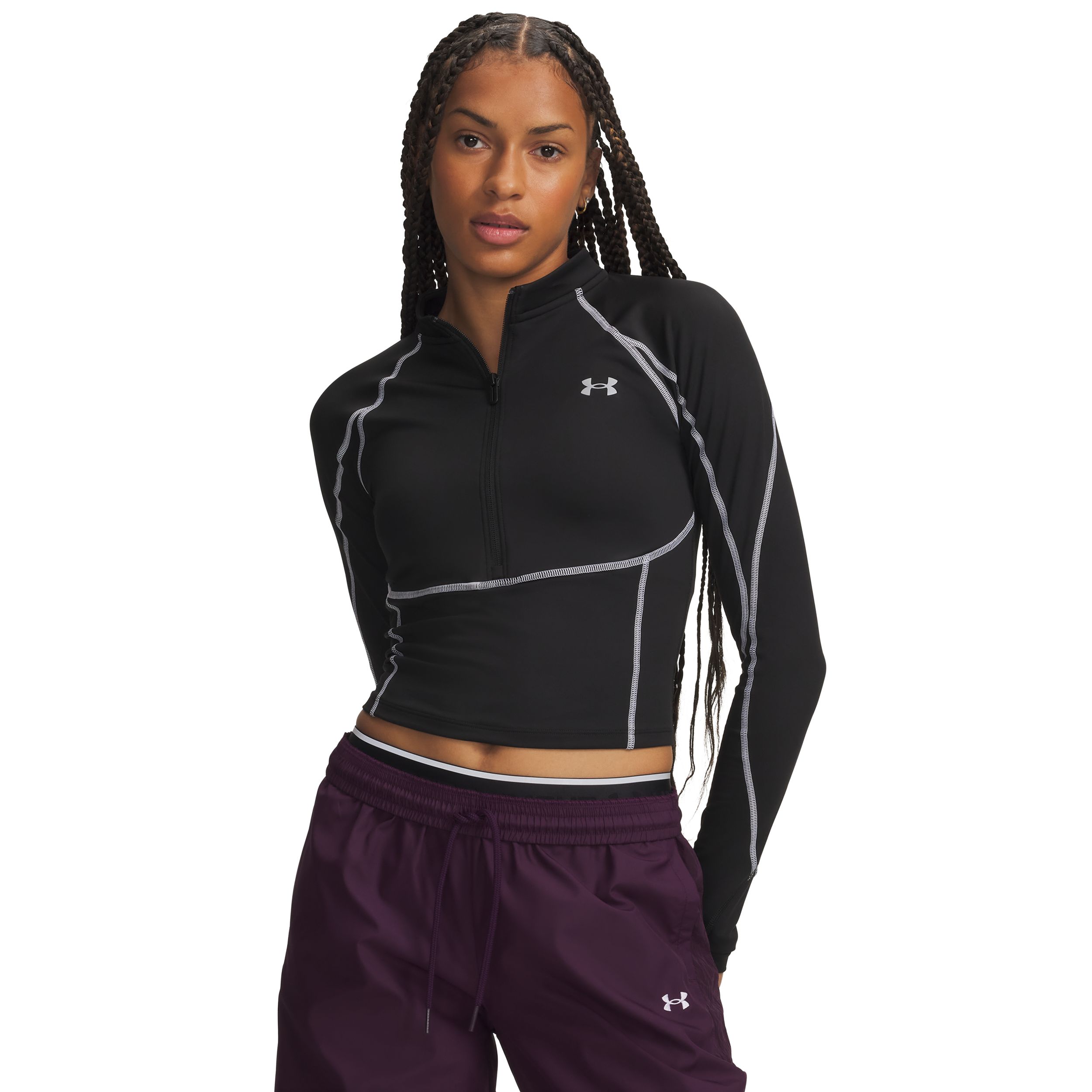Under Armour Women's ColdGear© Elite 1/2 Zip Long Sleeve Top