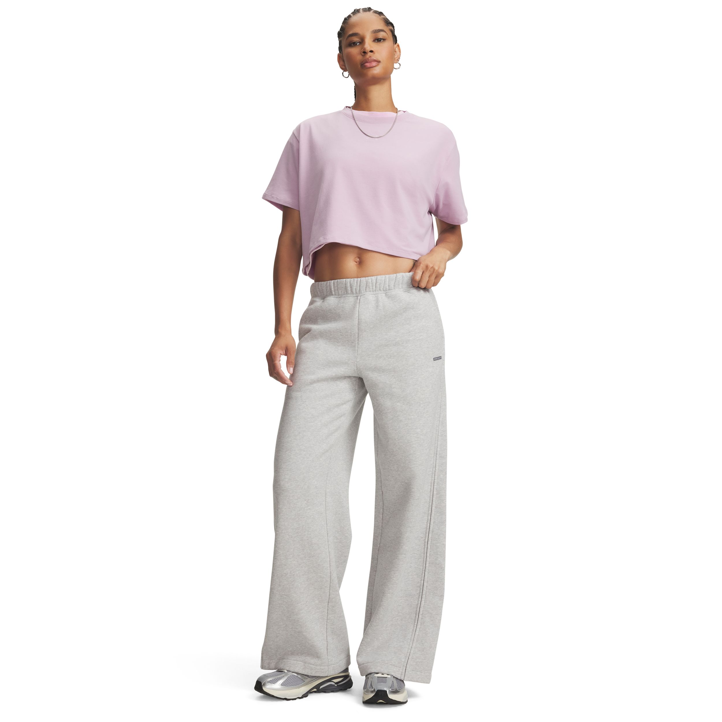 Under Armour Women's Icon Fleece Sama Wide Leg Pants