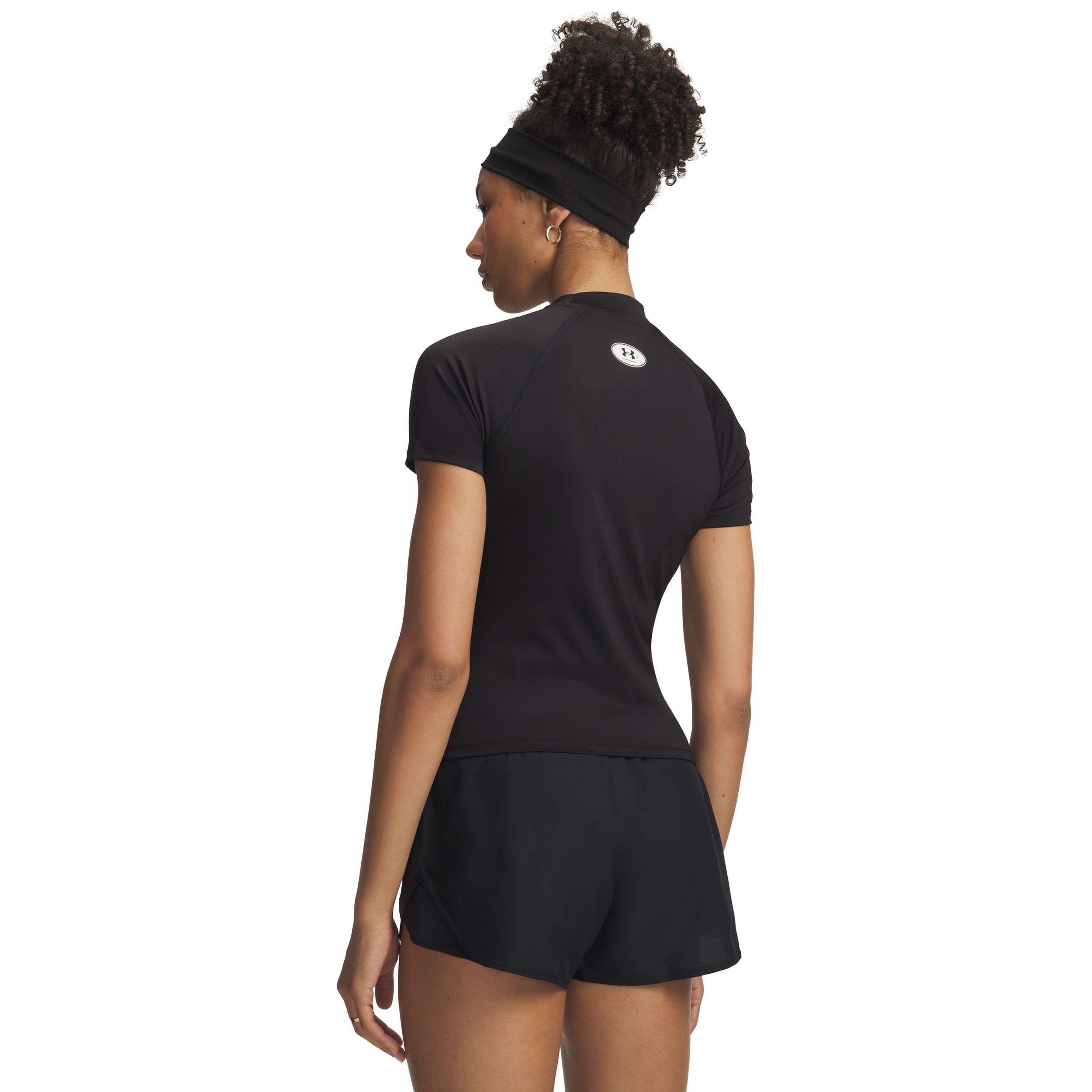 Under Armour Women's HeatGear® Mock Short Sleeve T-Shirt