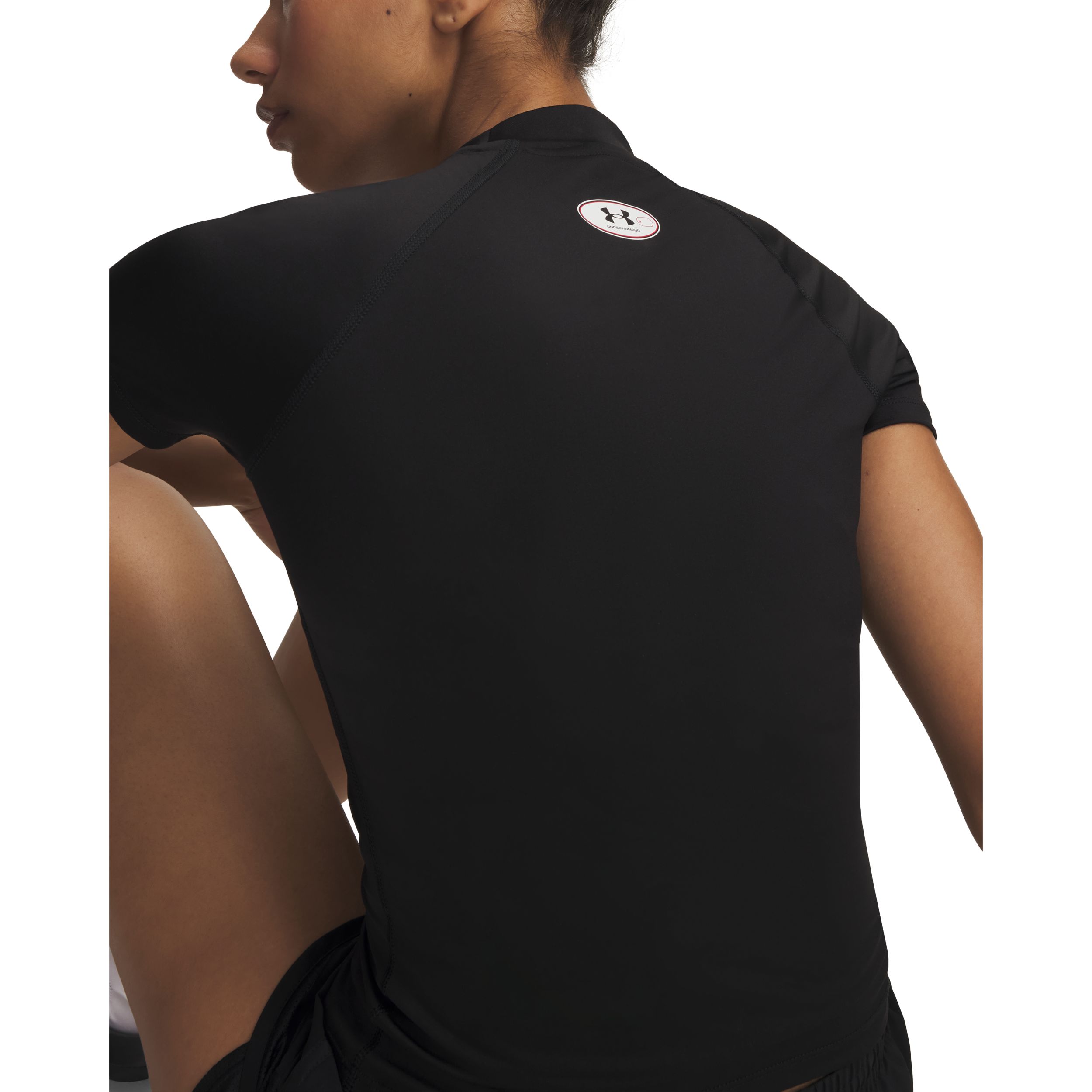 Under Armour Women's HeatGear® Mock Short Sleeve T-Shirt