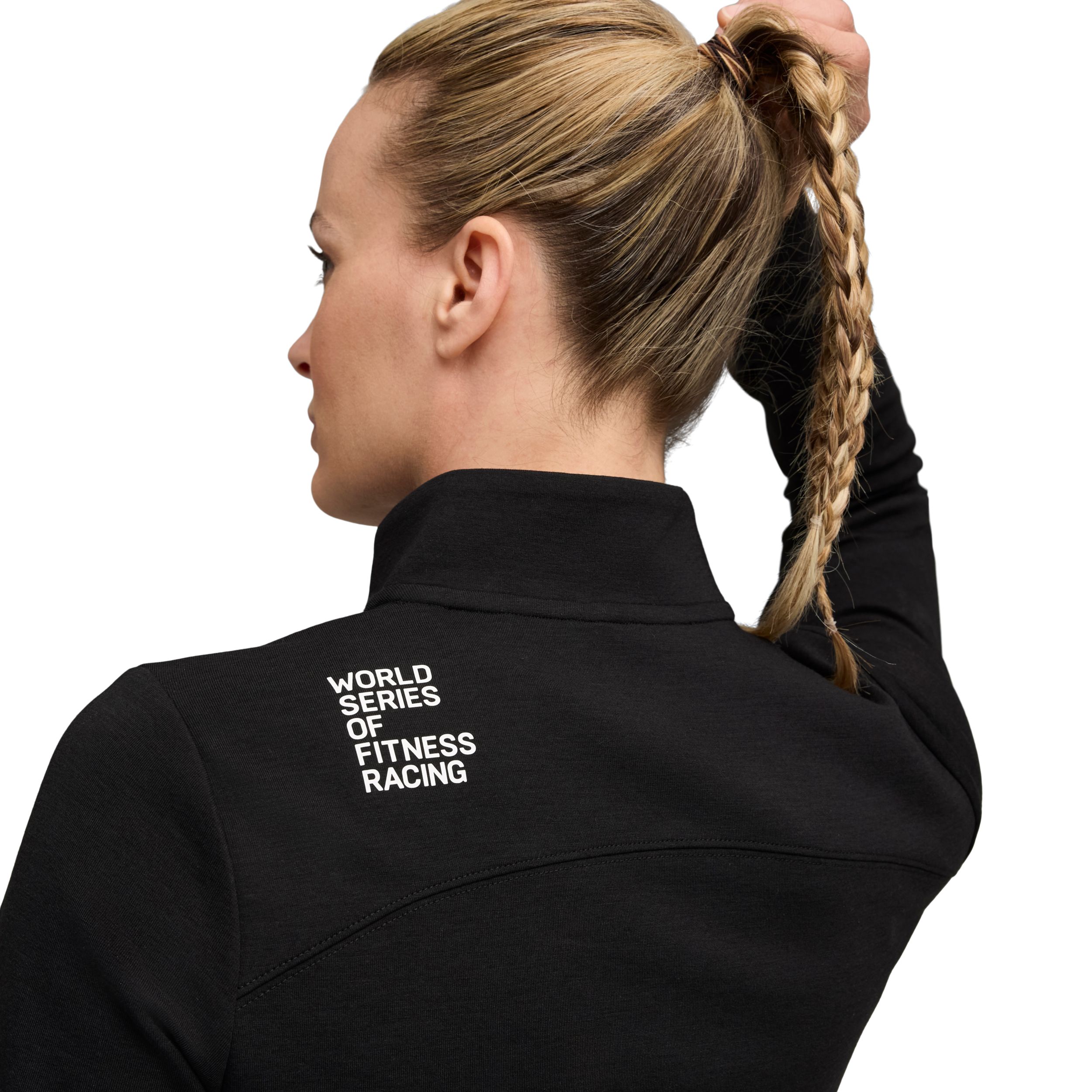 PUMA Women's HYROX CLOUDSPUN 1/4 Zip Long Sleeve Top