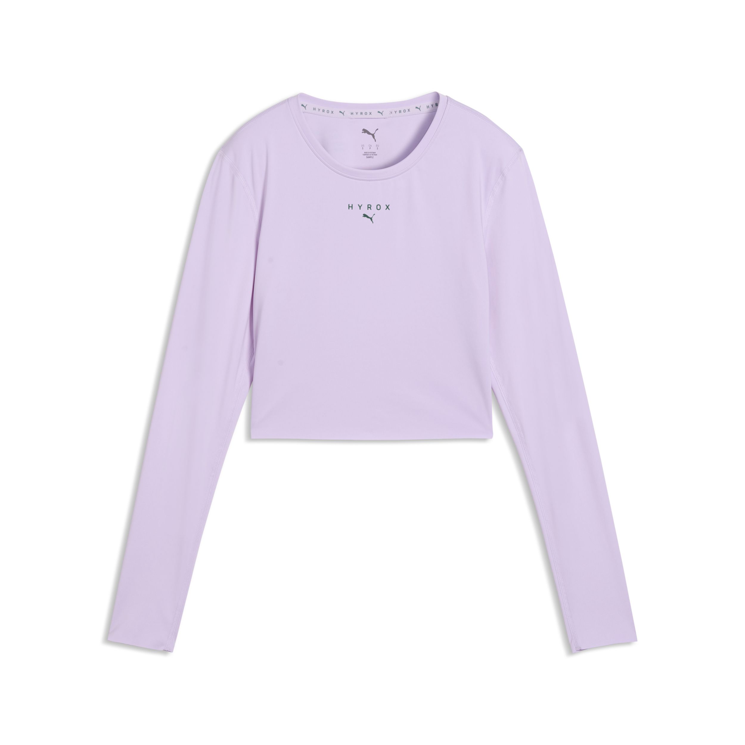 PUMA Women's HYROX PWRMODE Cropped Long Sleeve Shirt