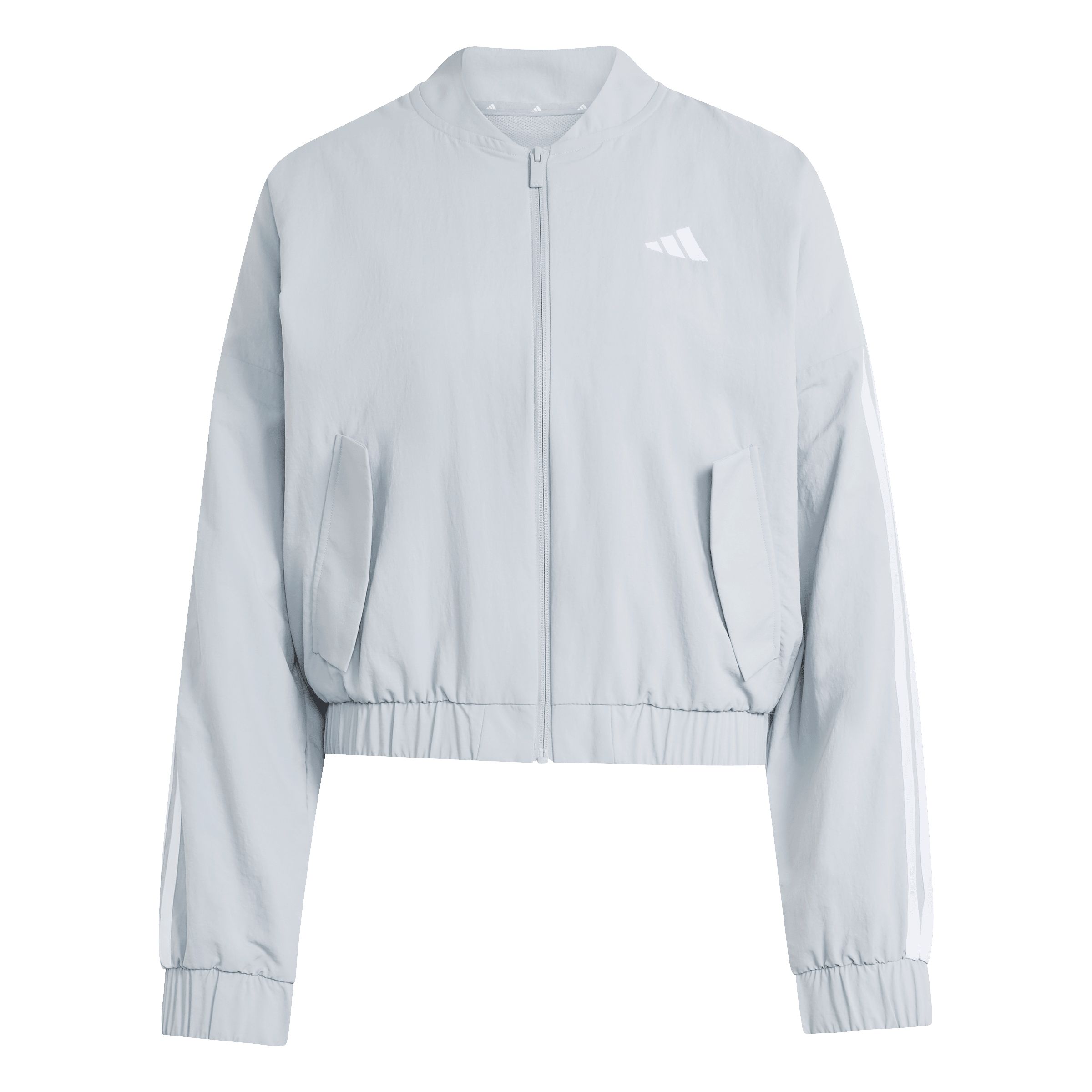 adidas Women's Essentials 3-Stripe Woven Bomber Jacket