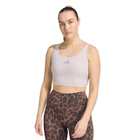 adidas Women's PWR Bra Tank Top Front_Angled_Left