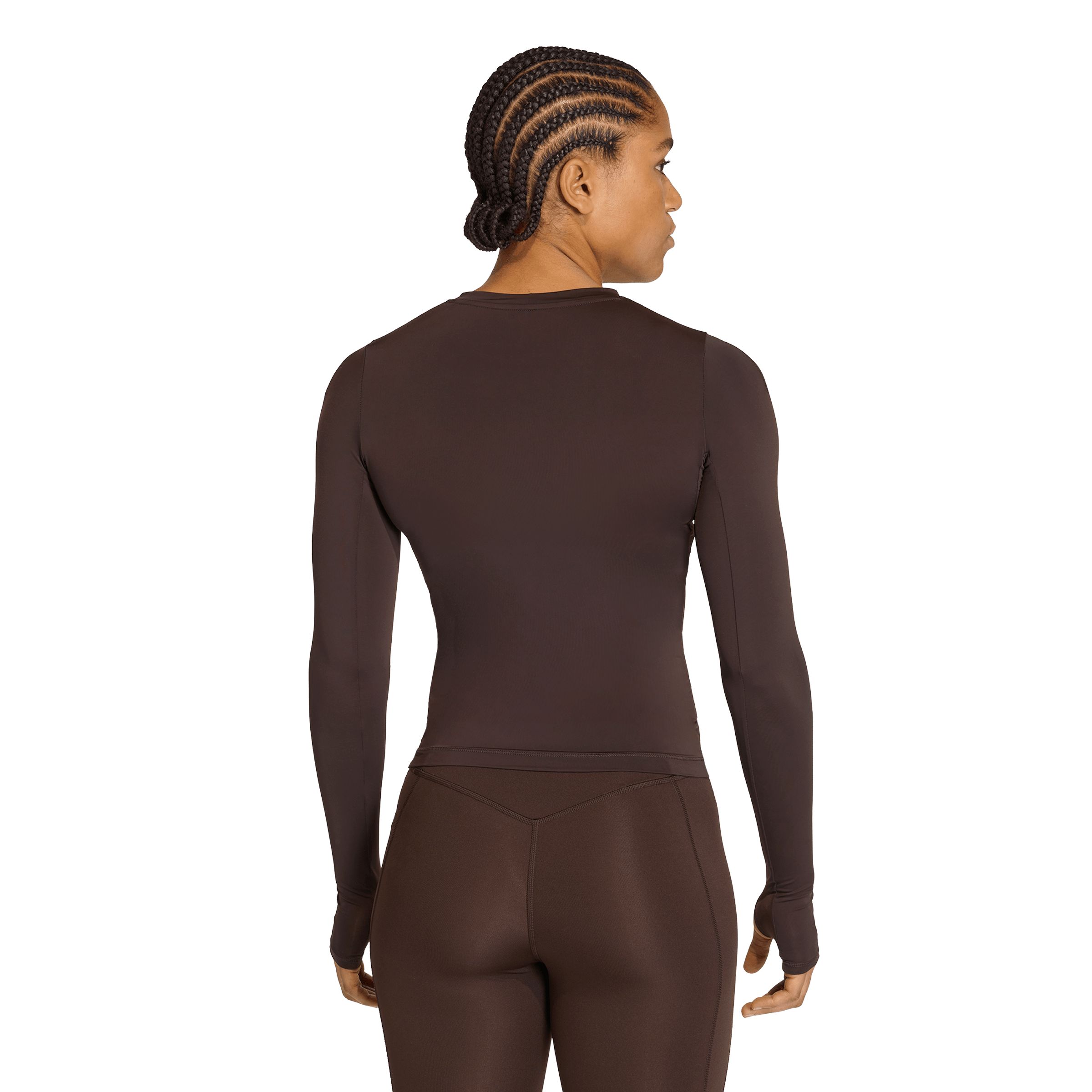 adidas Women's PWR Essentials Contour Long Sleeve Shirt