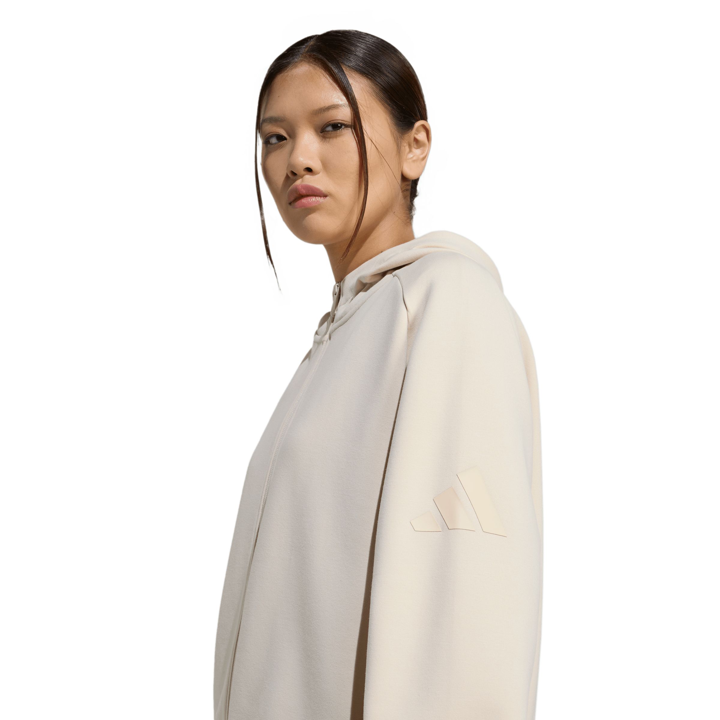 adidas Women's Soft Lux Full Zip Hoodie