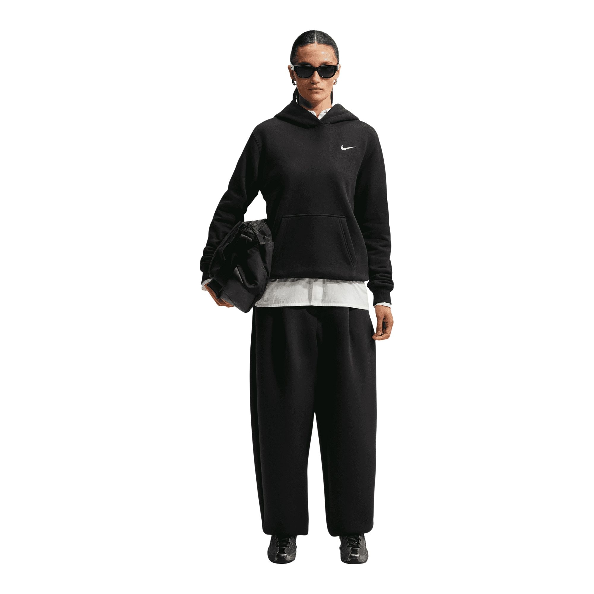 Nike Women's Studio Fleece Standard Pullover Hoodie