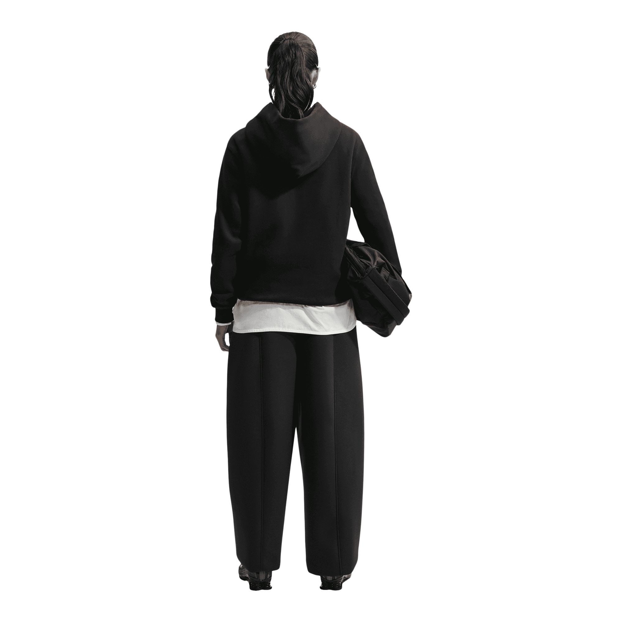Nike Women's Studio Fleece Standard Pullover Hoodie