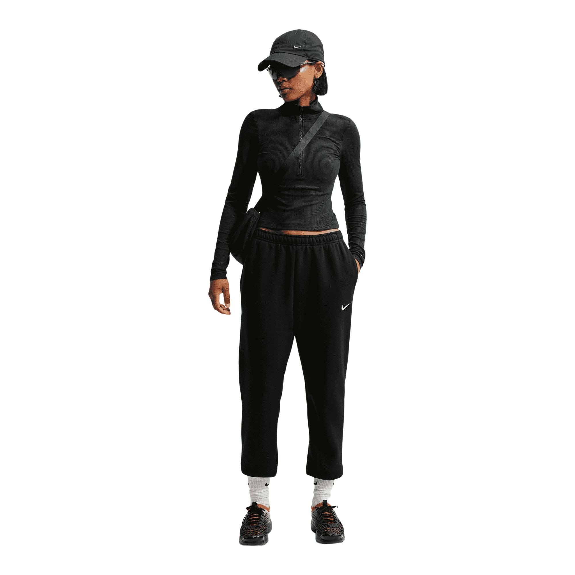 Nike Women's Studio Fleece Mid-Rise STD Jogger Pants
