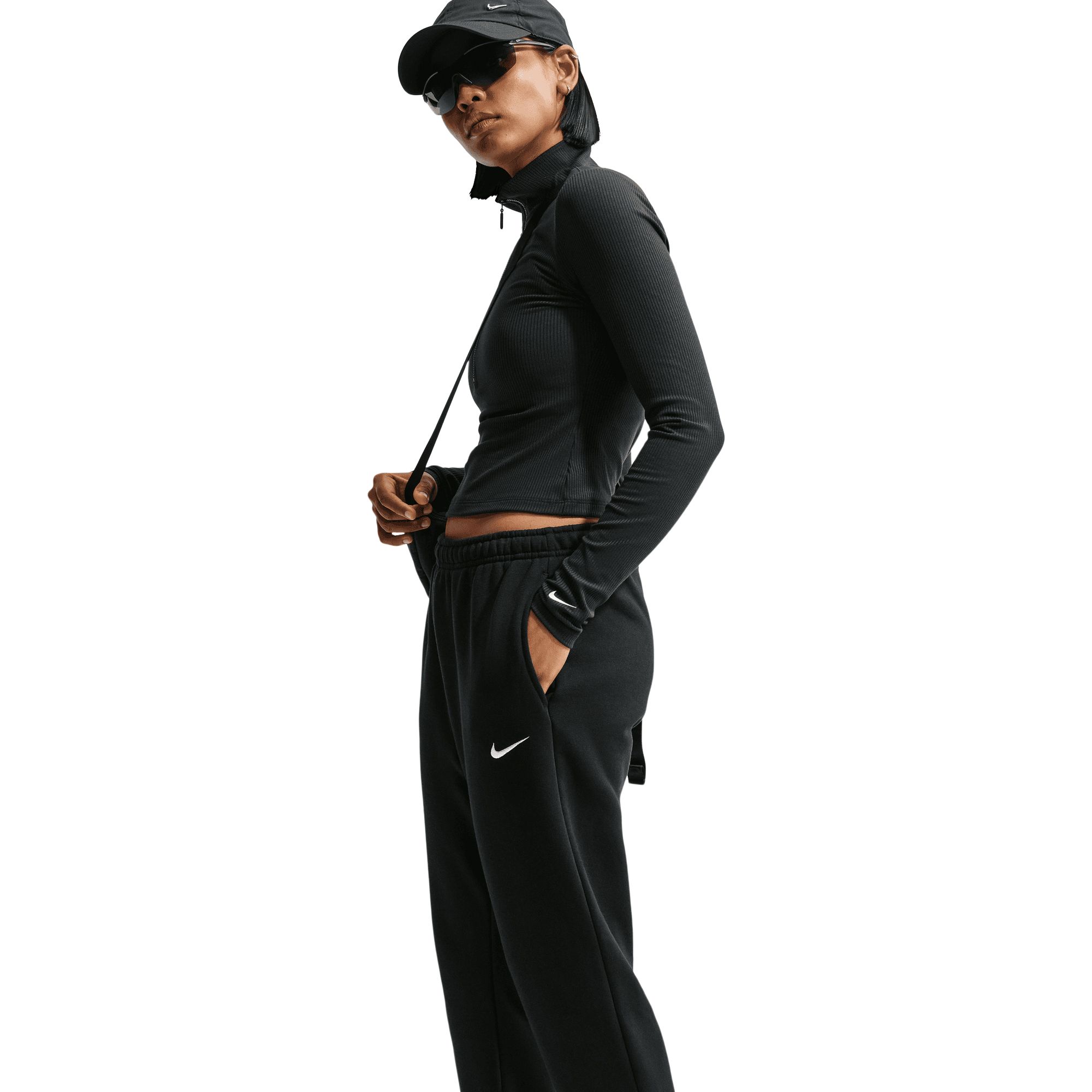 Nike Women's Studio Fleece Mid-Rise STD Jogger Pants