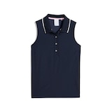 PUMA Women's Authentic Pro Jacquard Golf Polo Tank Front_Flat