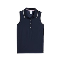 PUMA Women's Authentic Pro Jacquard Golf Polo Tank Front_Flat