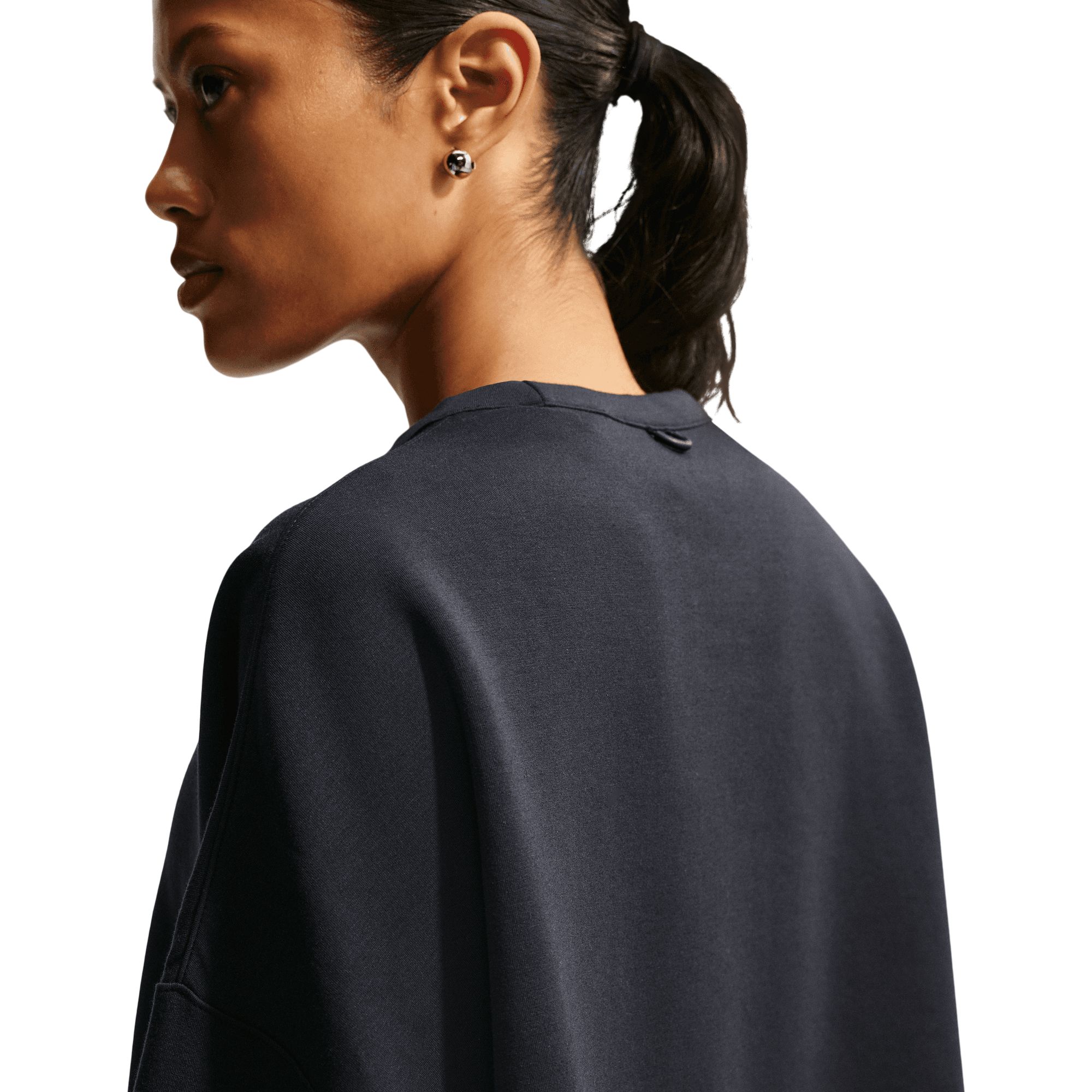 Nike Women's 24.7 Dri-fit Knit Sweatshirt - Sweat-wicking Training Sweatshirt