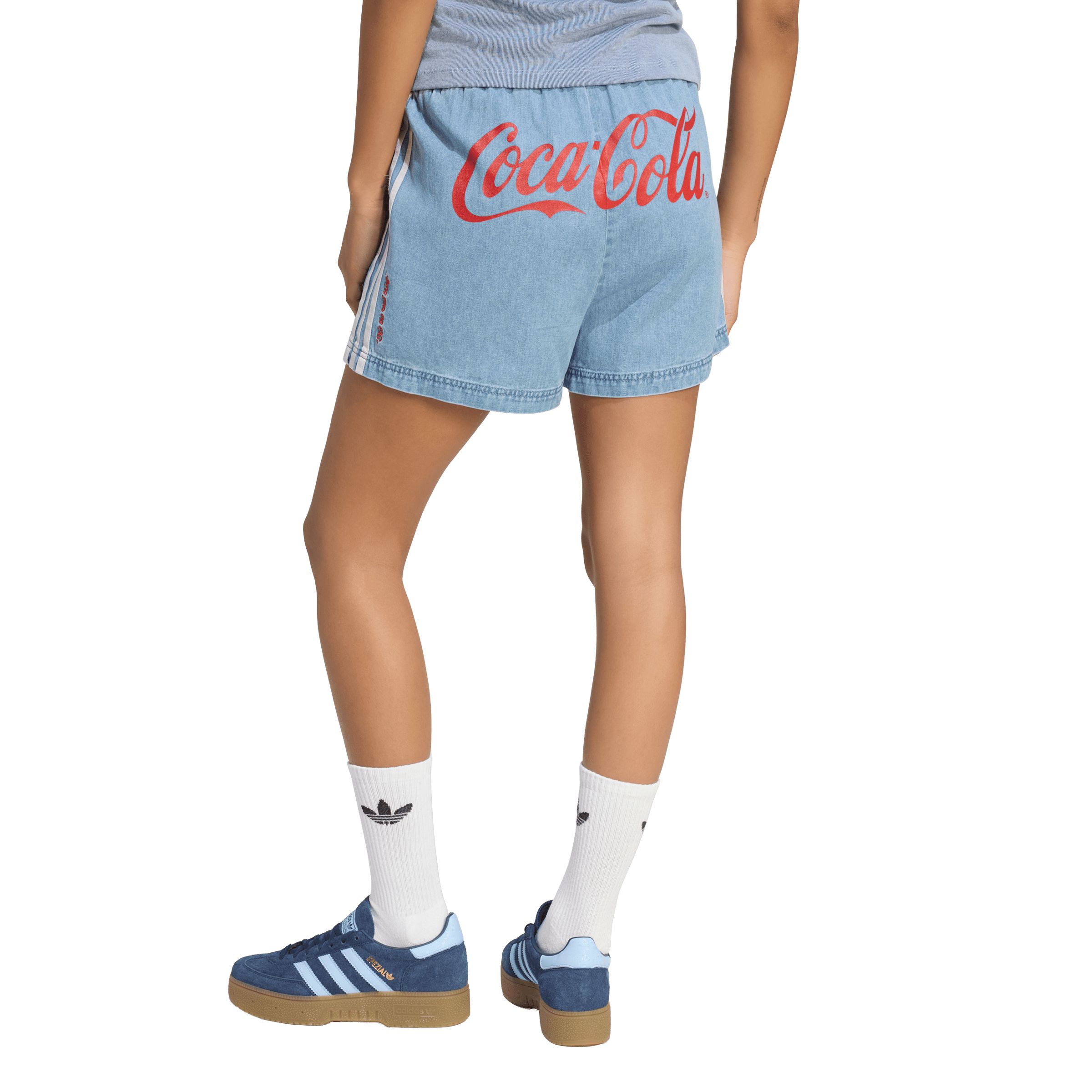 adidas Originals Women's Culture Clash Denim Shorts