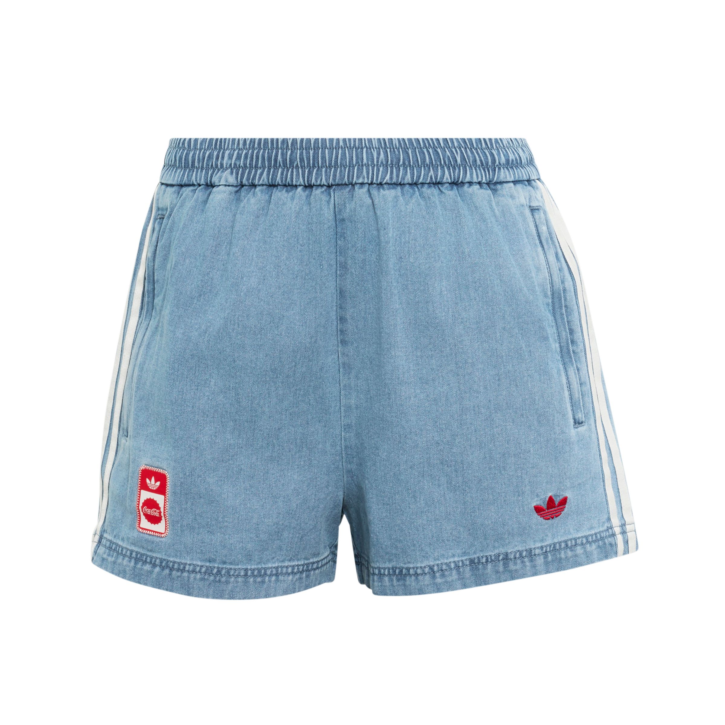 adidas Originals Women's Culture Clash Denim Shorts