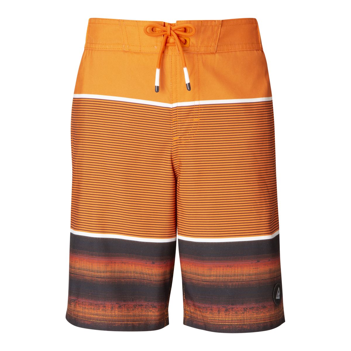 Ripzone Boys' Sproat Striped Swim Trunks