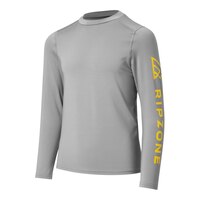Ripzone Boys' Laine Long Sleeve Swim Shirt Front_Three_Fourths_Angled_Left