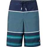 Ripzone Boys' Sproat Striped Swim Trunks Front_Flat