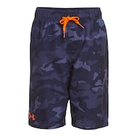 Under Armour Boys' Hyper Woodland Volley Shorts Front_Flat