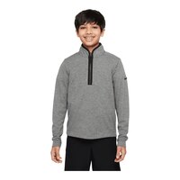 Nike Golf Boys' Dri-FIT Victory Half Zip Top Front_Flat