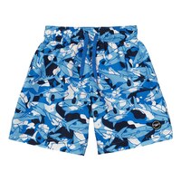 Speedo Boys' Shark Park Redondo Volley Shorts Front_Flat