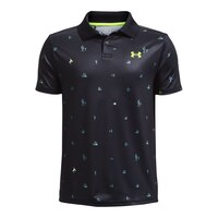 Under Armour Boys' Jr Performance Rodeo Polo Front_Flat