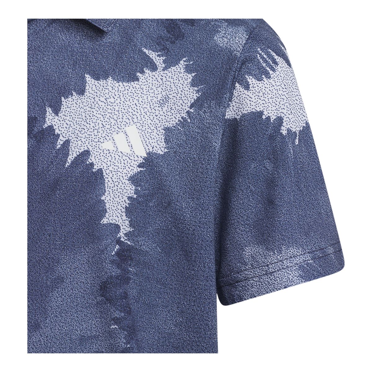 adidas Golf Junior Boys' Key Print Polo T Shirt