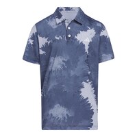 adidas Golf Junior Boys' Key Print Polo T Shirt Front_Flat