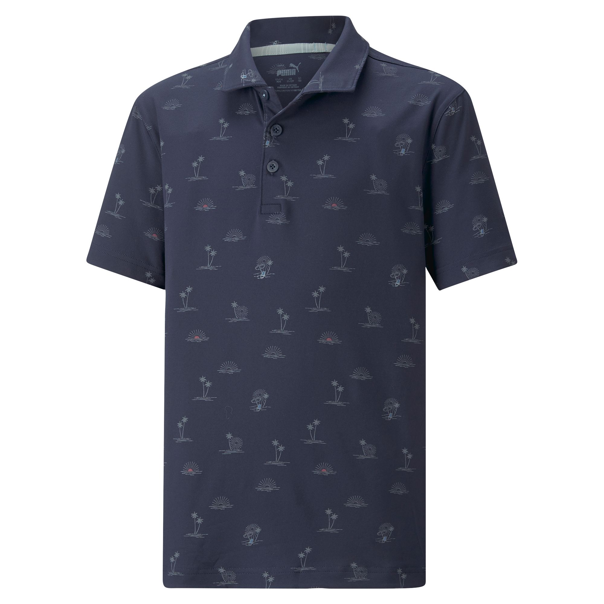 PUMA Boys' Cloudspun Horizons Polo T Shirt