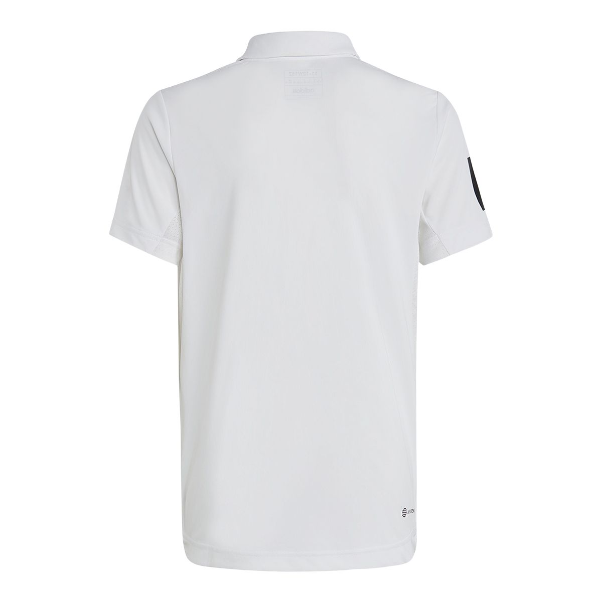 adidas Boys' Club 3-Stripe Polo T Shirt