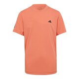 adidas Boys' Club 3-Stripe T Shirt Front_Flat