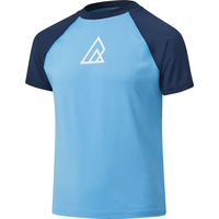 Ripzone Boys' Laine Short Sleeve Swim Shirt Front_Three_Fourths_Angled_Left