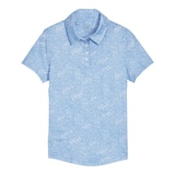 PUMA Girls' Microdot Polo T Shirt Front_Flat