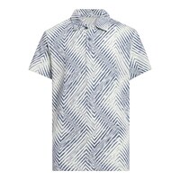 Adidas Golf Boy's Script Script Polo Front_Flat