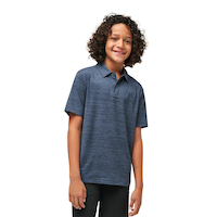 TravisMathew Boys' The Heater Polo T Shirt Front_Angled_Right
