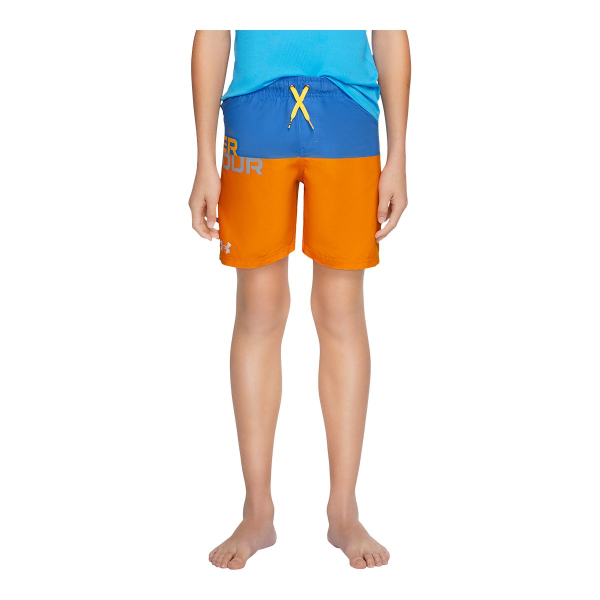 Under Armour Kids' Logo Colour Block Volley Shorts