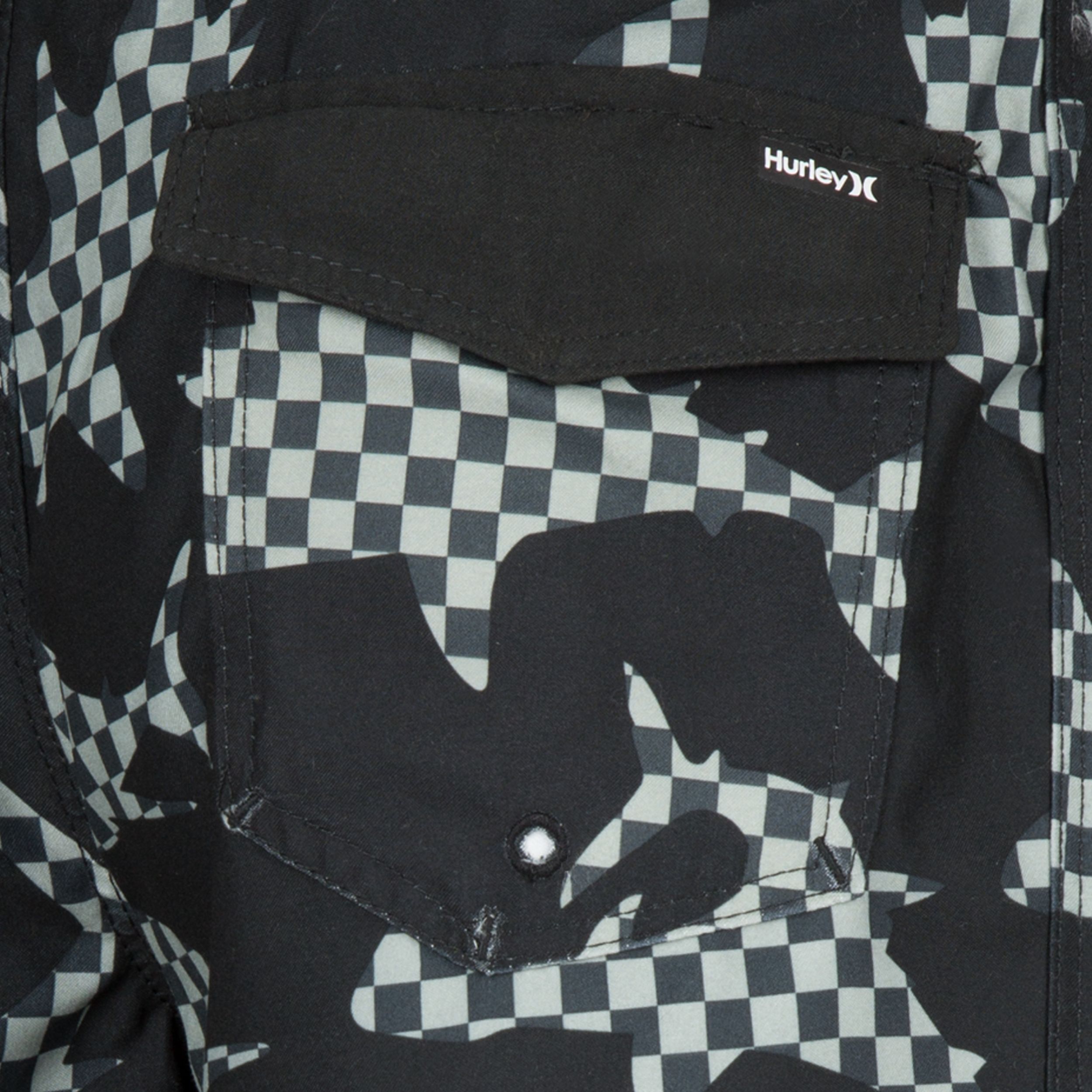 Hurley Boys' Shark Check Boardshorts