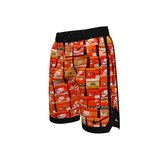Nike Kids' Basketball All Over Print 7-inch Volley Shorts Front_Three_Fourths_Angled_Left