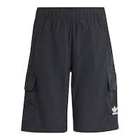 adidas Boys' Cargo Shorts Front_Flat