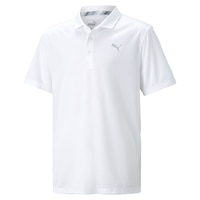 PUMA Golf Boys' Essential Polo T Shirt Front_Angled_Left