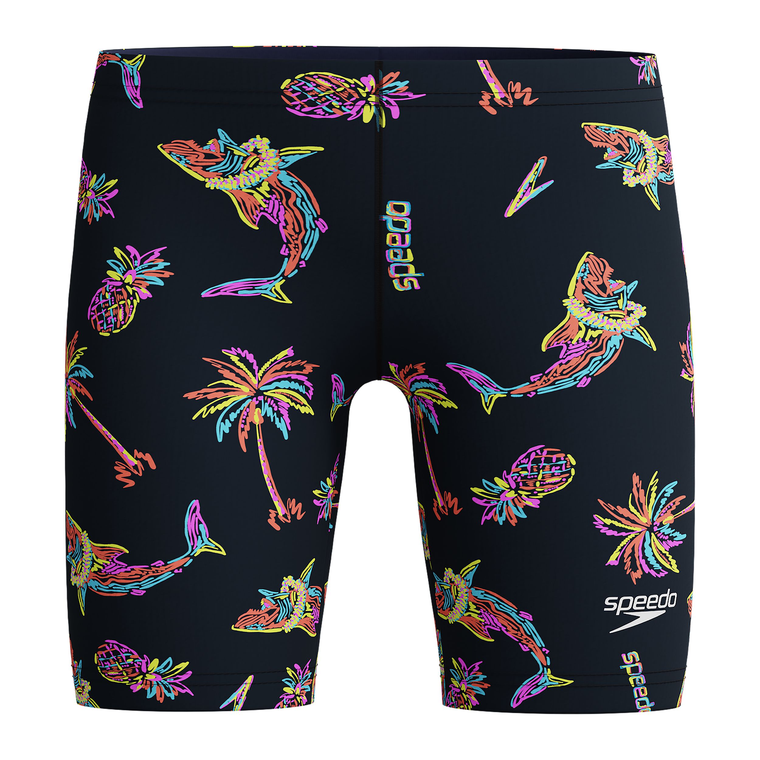 SportChek has Speedo Boys' Printed Swim Jammer Shorts