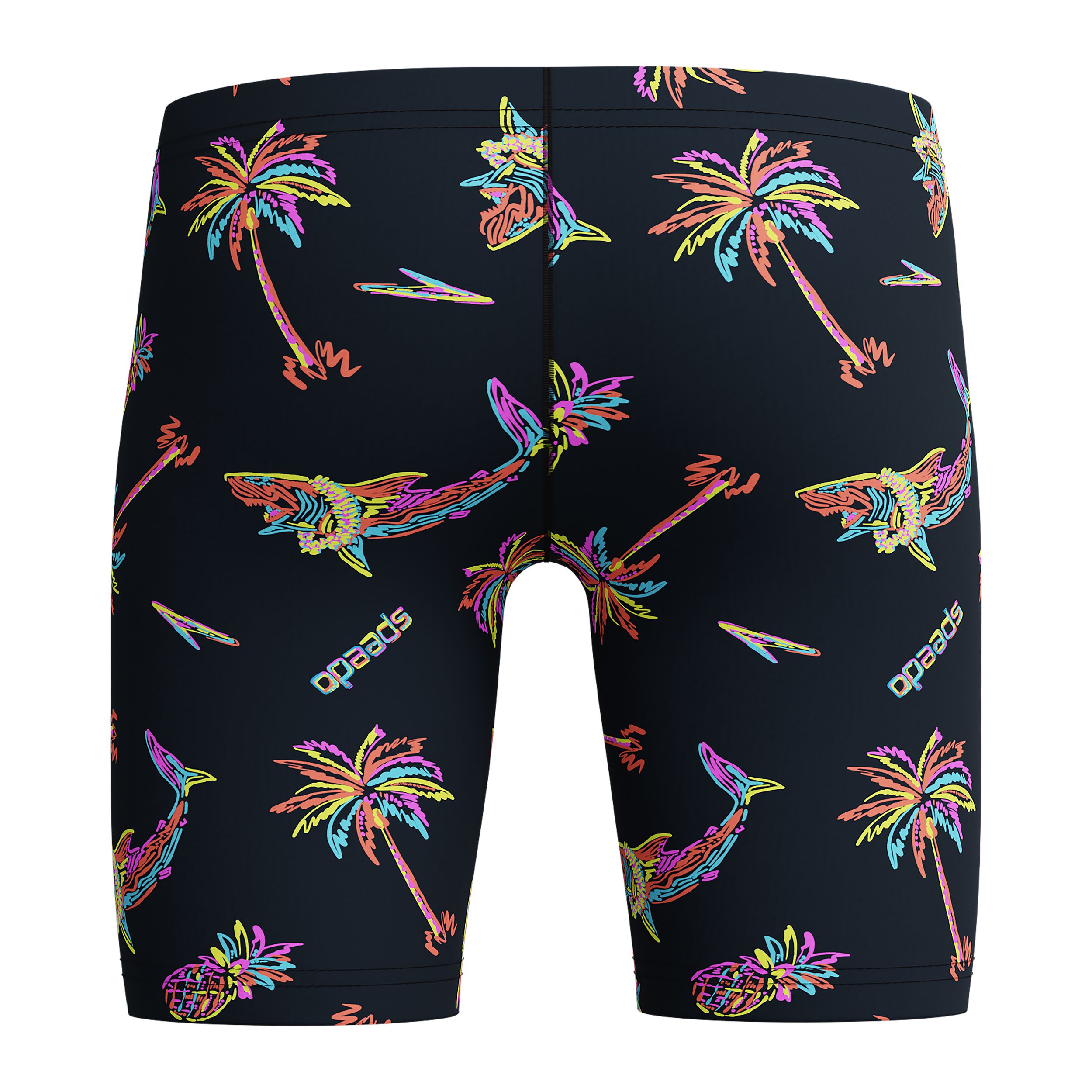 Speedo Boys' Printed Swim Jammer Shorts