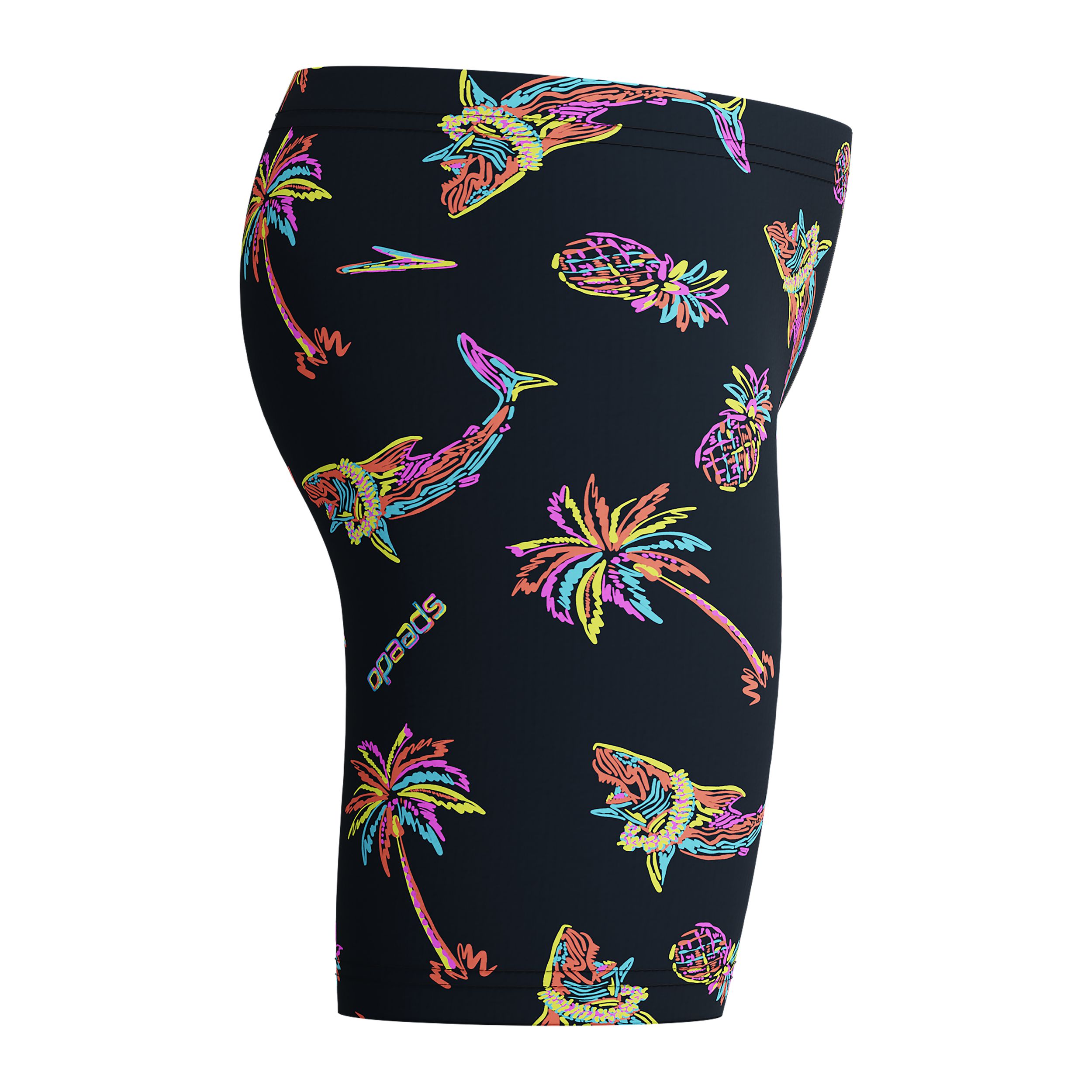 Speedo Boys' Printed Swim Jammer Shorts