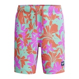 Speedo Boys' Printed Redondo Volley Shorts Front_Flat
