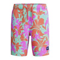 Speedo Boys' Printed Redondo Volley Shorts Front_Flat
